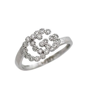 Gucci Ring F21458 White Gold WG Marmont